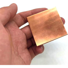 Plokščias lakštas bronzos vario lydinio plokštė graviravimui, dekoravimui, hobiams graviravimui, suvirinimui, amatams Kvadratinės medžiagos (Dydis : 3x100x200 mm 1 vnt.)