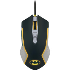 FRTEC - Batman Edition Gaming Mouse - Yellow LED Lighting - Adjustable DPI Wired - Official DC Collection - Fast and Accurate Movement - Configurable Side Buttons