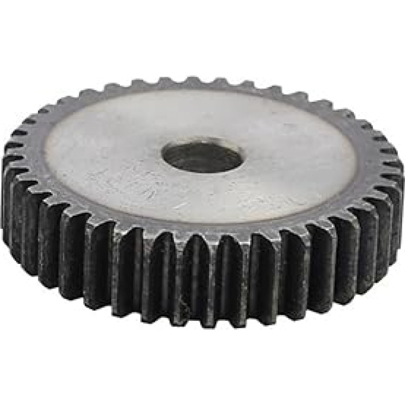1 Stück 1,5 m Stirnrad, 24/25/26/27 Zähne, 8 mm Prozessloch, Zahnrad, Weichstahlmaterial, flaches Zahnrad, Gesamthöhe 15 mm(24 dantys)