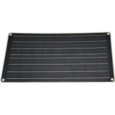 Mit Solarpanel, 40 W, 12 V, für Photovoltaik-Controller, 18 V, Outdoor, Camping, Reisefunktion, kompatible Boote, Wohnmobile, monokristallin, Off Plus (30 A)