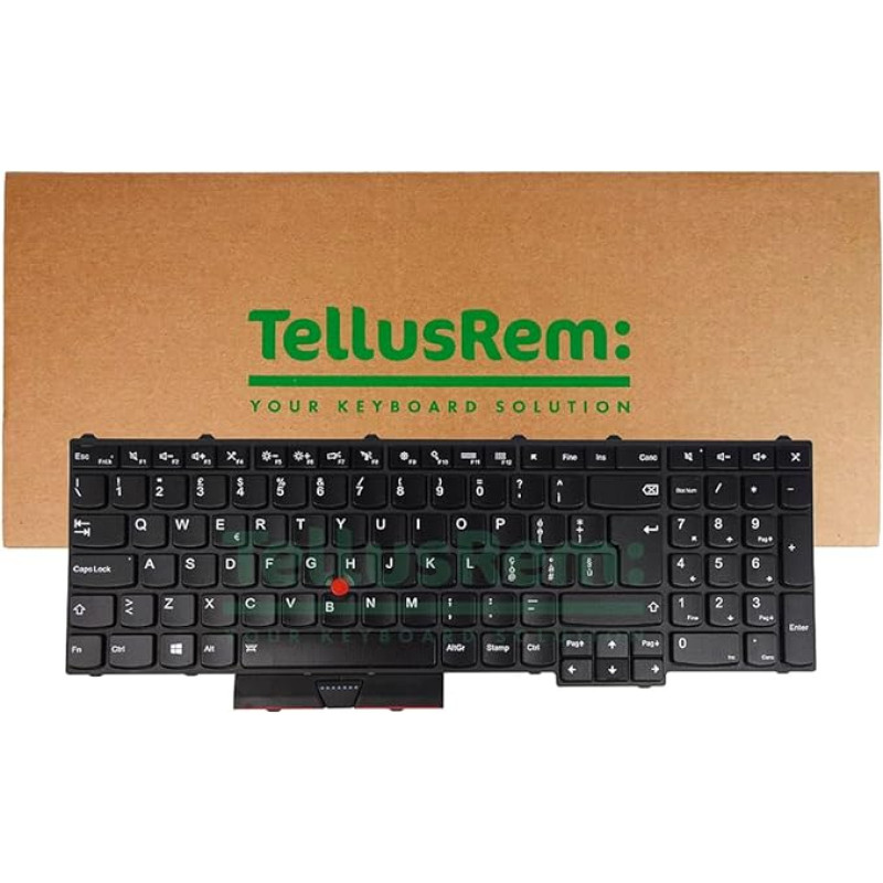 Keičiama klaviatūra Itališkas apšvietimas Lenovo Thinkpad P50 P70 P51 P71