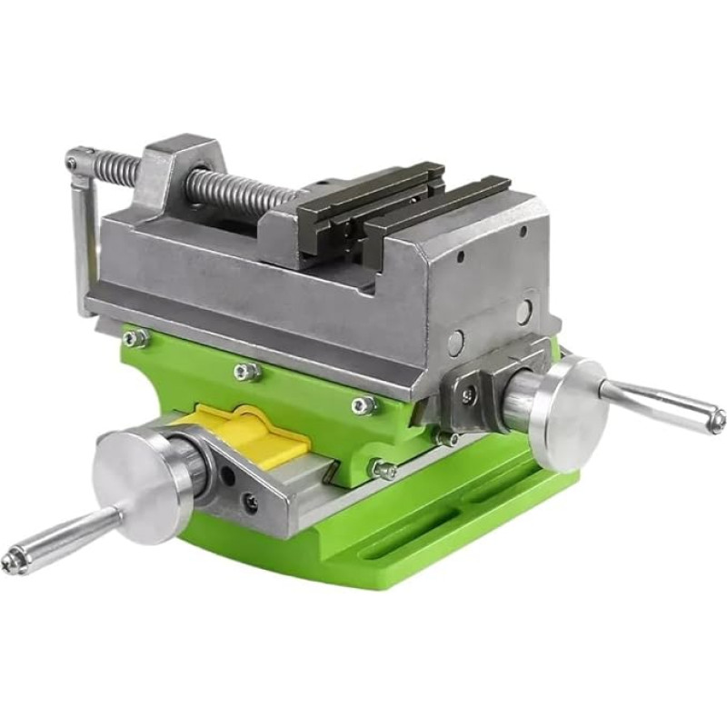Fräsmaschine, 3Zoll-Kreuzschlitten-Schraubstock mit Verbundschlitten for Fräs- und Bohrmaschinen, Kreuzschlitten-Bohrmaschinenschraubstock