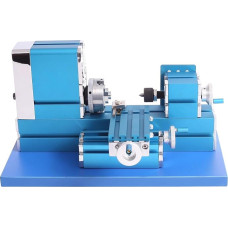 Mini metalo apdirbimo staklės, 36 W CNC apdirbimo staklės Heimwerker, 20.000 U/min, Fräsmaschine, Tischdrehmaschine, digitale Drehmaschine, Modellbau