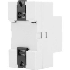 Trijų fazių 4 laidų skaitmeninis energijos skaitiklis kWh energijos suvartojimo monitorius su didele perkrovos talpa, tiksliu LCD ekranu, DIN bėgio montavimu, metalas ir ABS