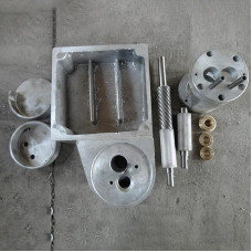 Edgebander Rubber Roller Conveyor Press Wheel Spare Part for Automatic Woodworking Adhesive Pot Accessories 53x34mm with 9.64mm Center Hole