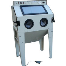 SBC 350 smėliavimo mašina su ištraukimo smėliavimo kabina Smėliavimo sistemos kabina AWZ