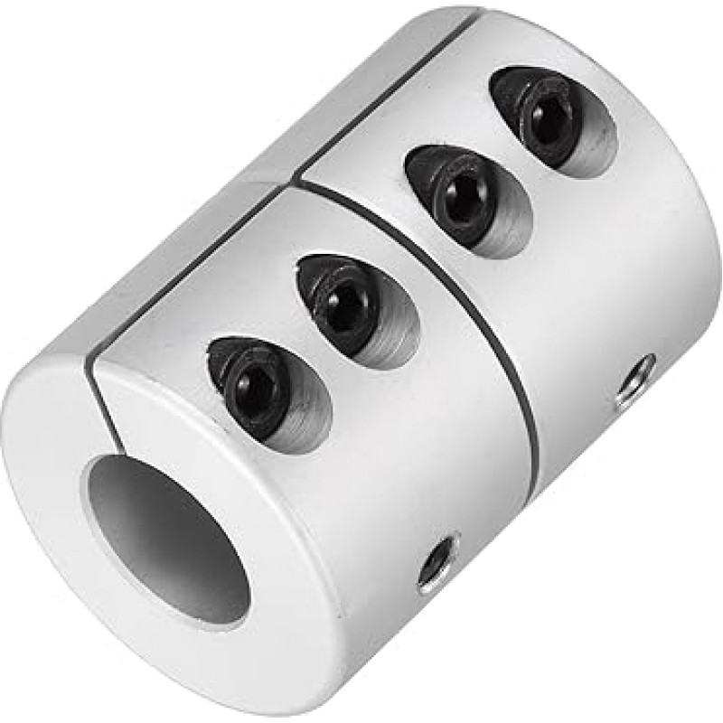 14 bis 15 mm Wellenkupplung, 45 mm Länge, 32 Durchmesser, Klemmwellenkupplung, Aluminiumlegierung, Gelenkverbinder, Schrittmotor-Kupplung für 3D-Drucker, CNC-Maschinen, DIY-Encoder