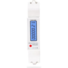 DDM18SR LCD Display 1 Phase 2 Draht Digitaler Wattstundenzähler Multifunktions RS485 Elektrische Messung 5 100A Schulmaschine