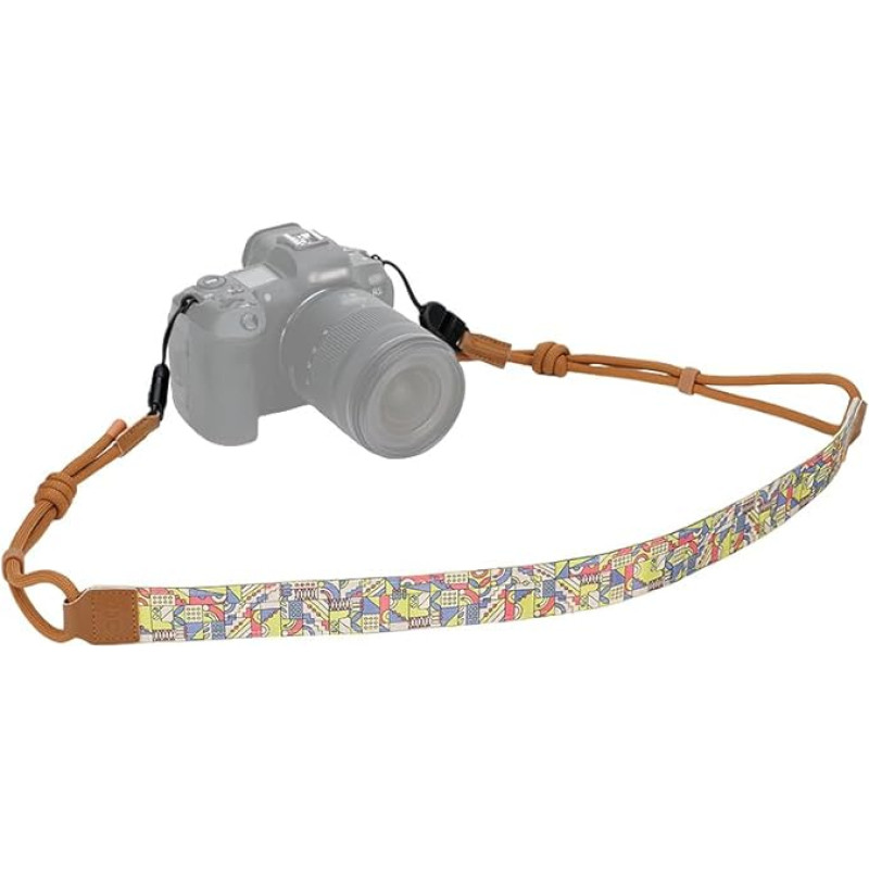JJC Kameragurt mit Schnellverschluss Verstellbarer Kamera Schultergurt, Kompatibel allen Kameras, Strap Neck Strap