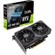ASUS GeForce Dual RTX 3050 8GB OC Edition Gaming Graphics Card (NVIDIA Ampere, GDDR6 Memory, PCIe 4.0, 1x HDMI 2.1, 3X DisplayPort 1.4a, DUAL-RTX3050-O8G) 3304807664, Black