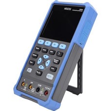 3 IN 1 Digitaloszilloskop, 25 MHz Zweikanal-Handoszilloskop mit 20000 Counts Multimeter und 10 MHz DDS-Signalgenerator 3,5 Zoll LCD für Ingenieurstudenten