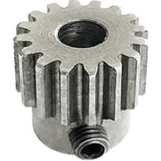 Stirnradgetriebe 1 Mod 16 Zähne Motor hervorstehende Zahnstangenbohrung 5 mm 6 mm 6,35 mm 8 mm 1 Stück(5mm)