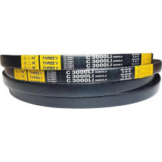 Antriebs-Keilriemen aus Gummi, Typ C, Antriebsriemen für Förderbänder, Plotis: 2007 mm - 2700 mm (idealus 2300 mm), Hochleistungs-Hochleistungs-Industrie-Riemen