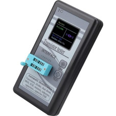 M328 Transistor- und Komponententester mit Widerstands-, Kapazitäts- und Induktivitätsbereichen, geeignet für elektronische Wartung (schwarz)