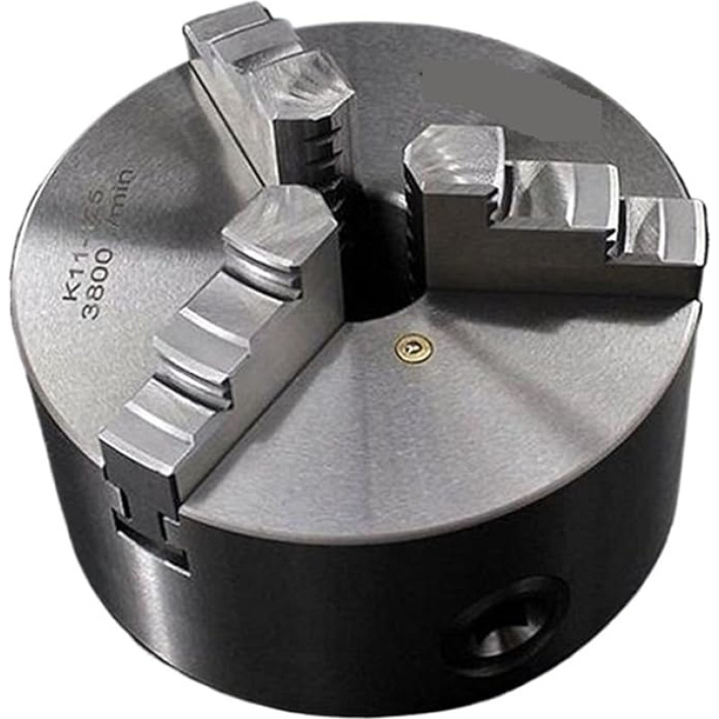 Pasukamas guolis, 3 žiaunų tekinimo staklių griebtuvas, 80 mm, 100 mm, 125 mm, 130 mm, 160 mm, 200 mm, savaime centruojantis metalo griebtuvas, CNC metalo apdirbimo įrankis (dydis: K11-100)