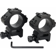 2 Stück Gewehr Montage Mittelprofil Zielfernrohrringe 25,4 mm / 30 mm Zielfernrohr Adapter für 20 mm Weaver/Picatinny Schiene