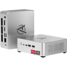 AWOW Mini PC AMD Ryzen 5 7430U (6 Cores, up to 4.3 GHz), 16GB DDR4, 512GB PCIe 3.0 SSD, Radeon Graphics, 4K Display 1000M LAN, WiFi 6, BT 5.2