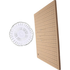 Macrame Board aus Kork mit Edelstahl t pins Doppelseitiges DIY Knotentafel Makramee Garn für Schmuck Flechten Armbänder Bastelprojekte und Strickzubehör