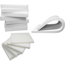 Weiches Schaumstoffkissen für Sitzsofa, hochdichte Ersatzschwammpolsterung für DIY-Projekte im Innen- und Außenbereich, zuschneidbar, für Wohnaccessoires, 150 x 50 x 10 cm