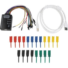 USB loginis analizatorius 16 K 100M Abtastrate mit Protokollanalyse für SPI UART CAN JTAG 1-Draht kompatibel mit macOS für Linux
