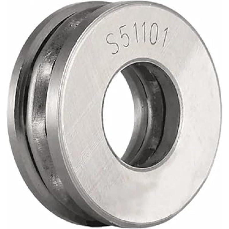 10PSC SUS440 SUS304 Edelstahl-Axial-Kugellager S51100 S51102 S51103 S51104 S51105 S51106 S51107(S51105 25X42X11)