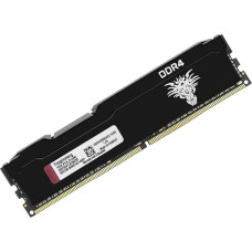 DDR4 2666MHz 8GB darbalaukio operatyvioji atmintis PC4-21300 UDIMM Non-ECC Unbuffered 1.2V 288-Pin CL19 PC kompiuterio atminties modulio atnaujinimo atminties rinkinys (juodas)