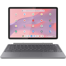 Lenovo IdeaPad Chromebook Duet | 11 colių FHD+ 1200p nešiojamasis kompiuteris | MediaTek Kompanio 838 | 8GB RAM | 128GB eMMC | Chrome OS | Luna Grey USI Pen 2 | Folio stovas + Folio klaviatūra
