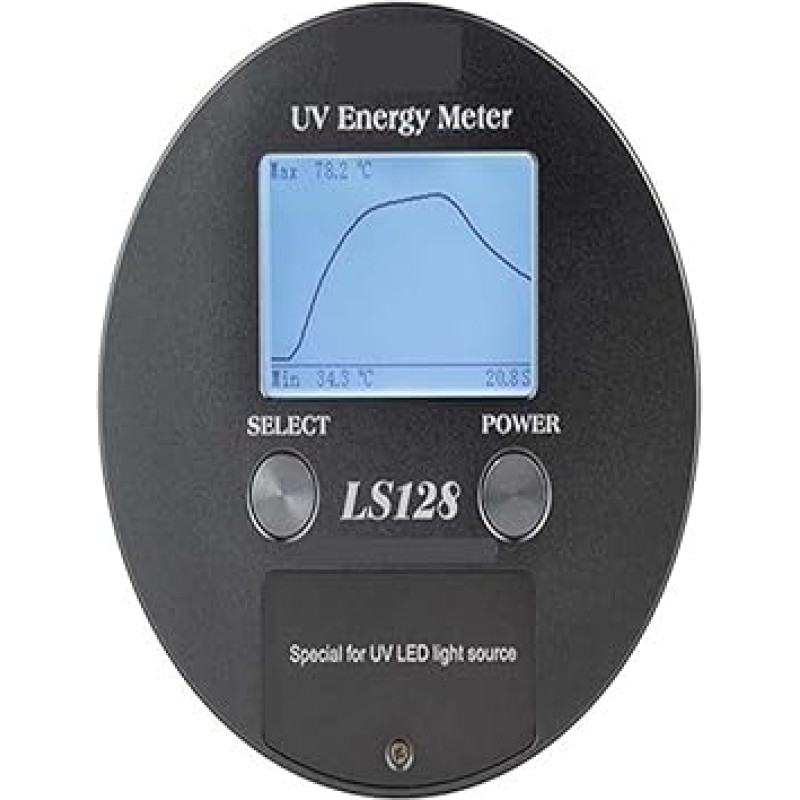 UV-Messgerät, LS128 LED-UV-Energiemessrät mit hochpräzisem, schnell reagierendem Temperatursensor