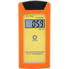 Detektor-Messgerät, Solarindex-Tester, Tragbares Handgerät Zur Messung des -Werts des Sonnenlichts, Langlebiges ABS-Material, Kompakte Größe, Einfache Bedienung für Outdoor-Aktivitäten