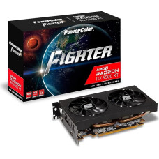 Techninė apranga Power Color Radeon RX 6500 XT Fighter OC 4GB GDDR6 (AXRX 6500XT 4GBD6-DH/OC)