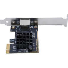 5 Gb/s PCIe tinklo kortelė - didelės spartos eterneto adapteris su RTL8126 lustu ir RJ45 prievadu, skirtas žaidimams, serveriams ir NAS