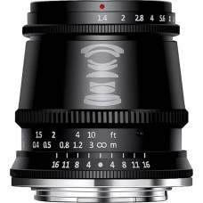 TT Artisan 17mm f 1.4 APS-C objektyvo jungtis 