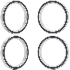 Lager, 6708 2RS Lager 40 * 50 6 mm (4 Stück) Slim Thin Section 61708RS RS Kugellager 6708RS,Verbesserte Haltbarkeit