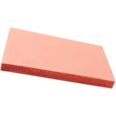 Rote Silikon-Schaum-Schaum. Silikonschaumstoffplatte for Heißpressprägung 3-10 mm(8mm)