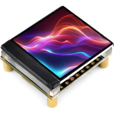 Waveshare 1.3 inch ESP32-S3 Display Development Board, 240 x 240 Pixels, Built-In ST7789V2 Display Driver Chip & 6-Axis IMU, 262K Colour, SPI, Support 90° Hardware Rotation, Without Case & Prism Cube
