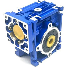 NMRV030 Schneckengetriebe-Drehzahlminderer, 11 mm Eingangswelle, 14 mm Ausgangsbohrung for NEMA 23-Schrittmotor Metallgetriebe