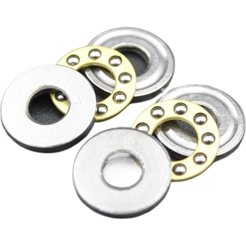 F4-10 m F4 10 m stalčiaus guolis, 4 x 10 x 4 mm, mažas rutulinis guolis su 4 mm vidiniu skersmeniu, suderinamas su miniatiūriniais plokščiaisiais guoliais (10 vnt.)