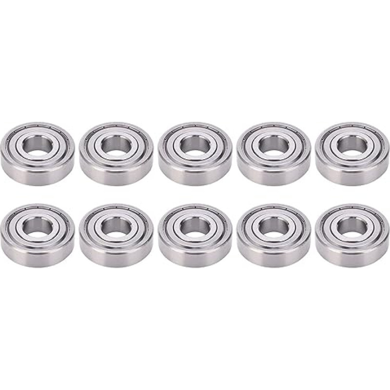 MINI Bearing S6304Z 10pcs Einzelzeile Rolling Mechanical Tool Zubehör Haltbarer Präzision Glattes Betrieb Idealer Maschinenanwendungen