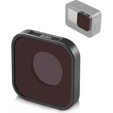 PULUZ ND8 objektyvo filtras GoPro Hero13 / Hero12 / Hero11 / Hero11 Mini / HERO10 / HERO9 Juodas neutralaus tankio objektyvo filtrų rinkinys Standartinis apsauginis objektyvas GoPro priedams