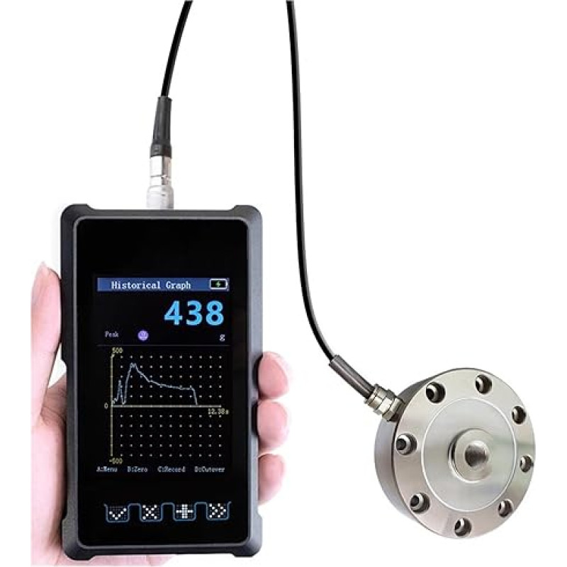 Rankinis dinamometras Rs485 4-20mA 0-10V, didelis tikslumas (DS920-C 0-1000N)
