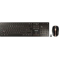 CHERRY DW 9100 SLIM belaidės klaviatūros ir pelės rinkinys, itališkas išdėstymas (QWERTY), 