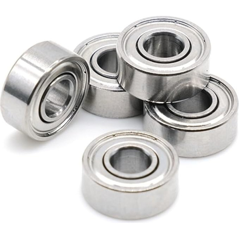 10 MR125ZZ MR125 rutulinių guolių pakuotė 5 x 12 x 4 mm ABEC-9 rutuliniai guoliai
