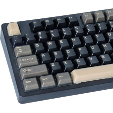 PBT klavišų dangteliai 163 klavišų permatomi dvigubo šūvio juodi minimalistiniai klavišų dangteliai dažiklių sublimacijos būdu mielieji pasirinktiniai klavišų dangteliai 