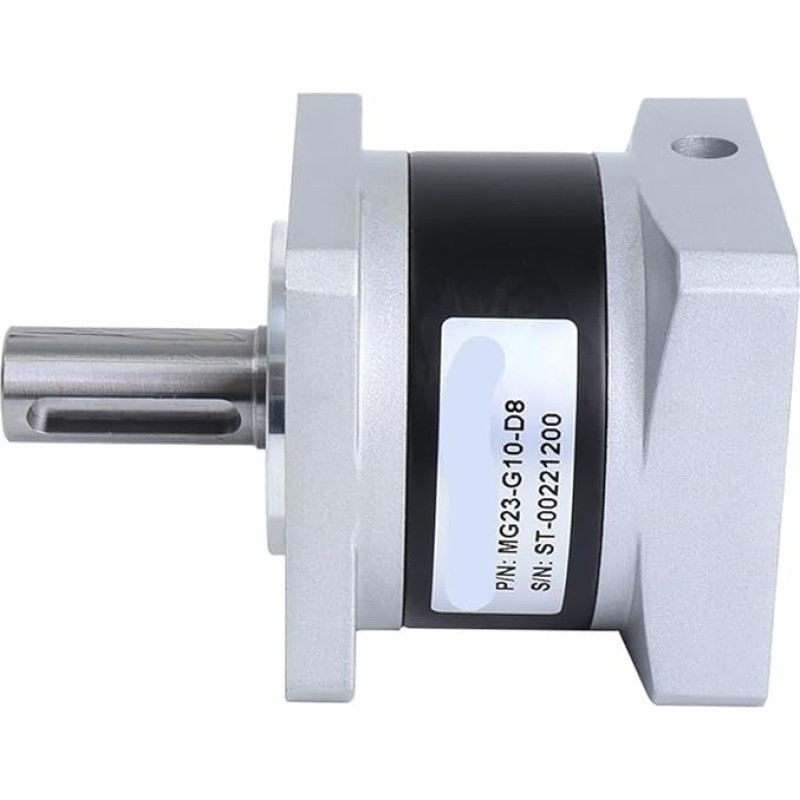 Nema23 Planetengetriebe, elektronischer Starter, Drehzahlminderer mit Verhältnis 5:1, 8-mm-Eingang for elektronischen Nema 23-Schrittstarter