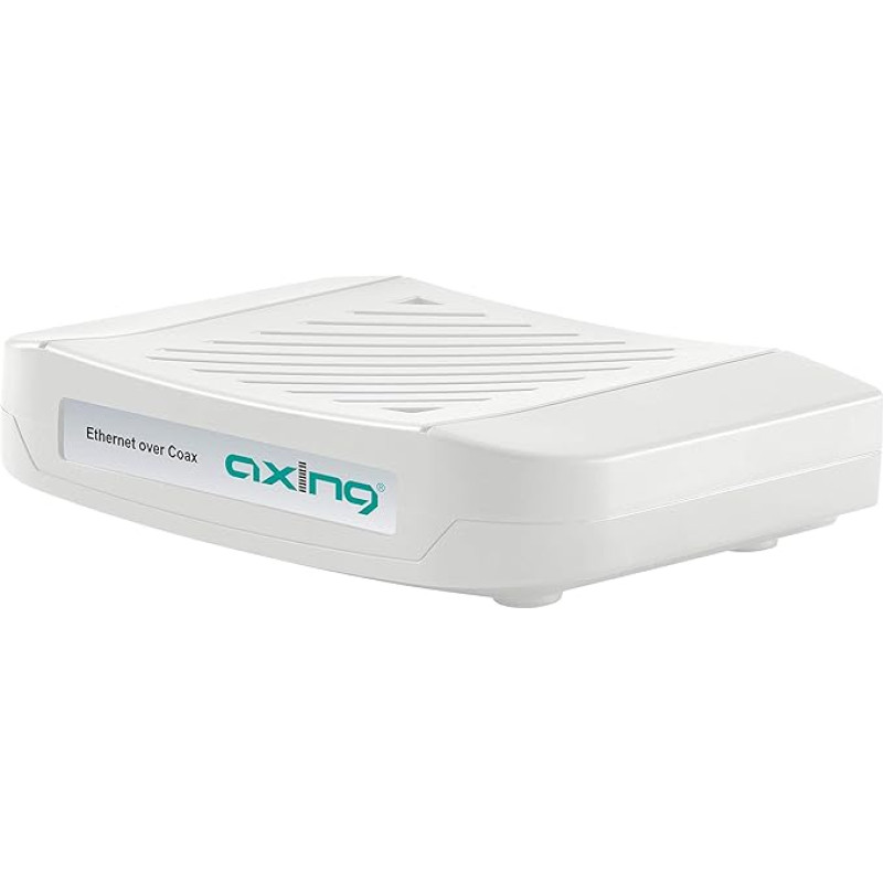 Axing EOC 2-31 Ethernet per koaksialinį kabelį modemo adapteris Tinklas per koaksialinį kabelį WLAN WiFi 720 Mbps 5-65 MHz