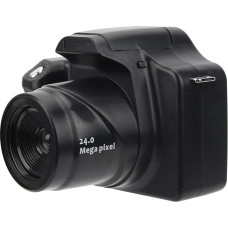Skaitmeninis fotoaparatas, 3,0 colių LCD ekranas, 18x priartinimas, HD SLR fotoaparatas, ilgas židinio nuotolis, skaitmeninis fotoaparatas, palaiko 24 megapikselių nuotraukų fotografavimą (standartinė versija)