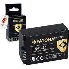 PATONA Protect V1 akumuliatorius EN-EL25, NTC, suderinamas su Nikon Z30, Z50, Z fc