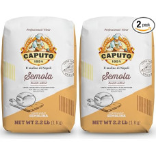 Antimo Caputo 00 Semola (Semolina Flour) – Pack of 2, 1 kg