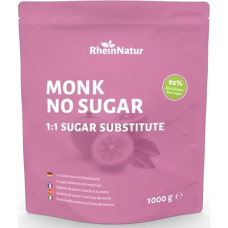 RheinNatur Monk Fruit Sugar Substitute 1 kg - 1:1 Replacement for Sugar from Monk Fruit & Erythritol - Vegan - 1000 g Bag