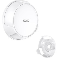 EDUP Wall Mount for Deco BE23 / BE25 / BE3600 / BE5000 Mesh WiFi 7 System, Space Saving Bracket with Hidden Cable Management, Safe and Stylish Design (White, 1 Piece)